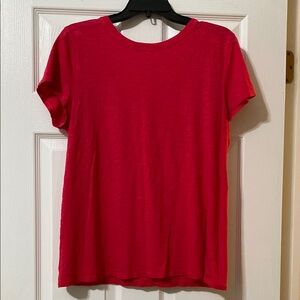 Women's Red Casual Top